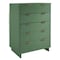 Manhattan Comfort Granville 45.27 Tall Dresser in Sage Green DR-5023 - alternate 3